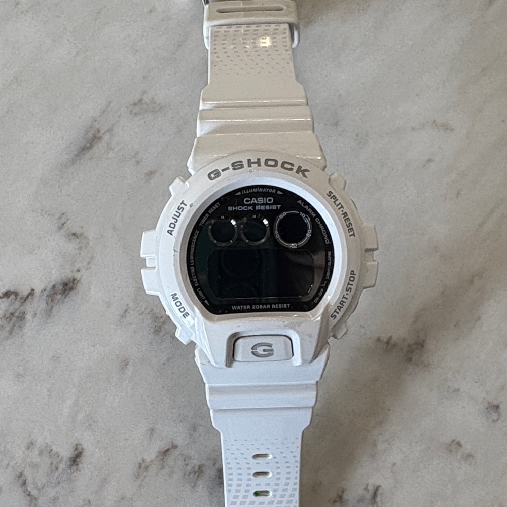 G-Shock White Casio Watch